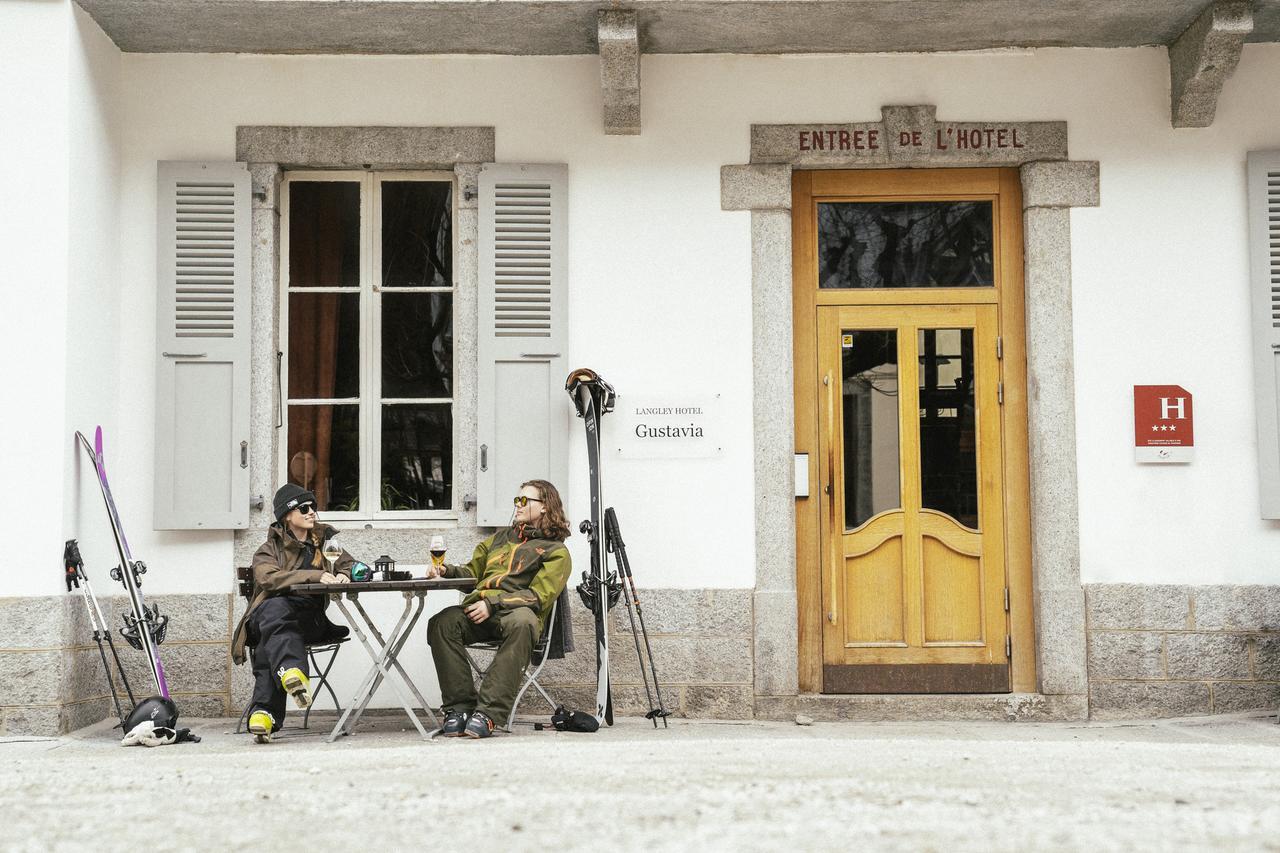 Langley Hotel Gustavia Chamonix Exterior photo